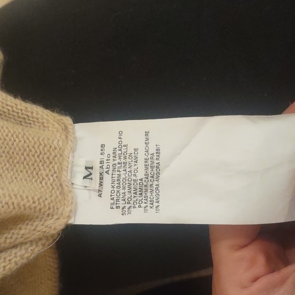 Max Mara Camel color cashmere blend knit dress Size M - Picture 3 of 3